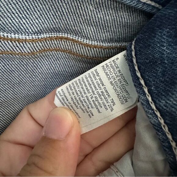 Tommy Hilfiger Women’s Distressed High Rise Balloon Jeans Size 6 - Picture 11 of 13